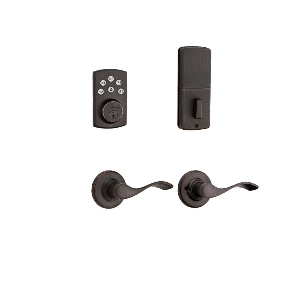 Kwikset Powerbolt2 Venetian Bronze Single Cylinder Keypad