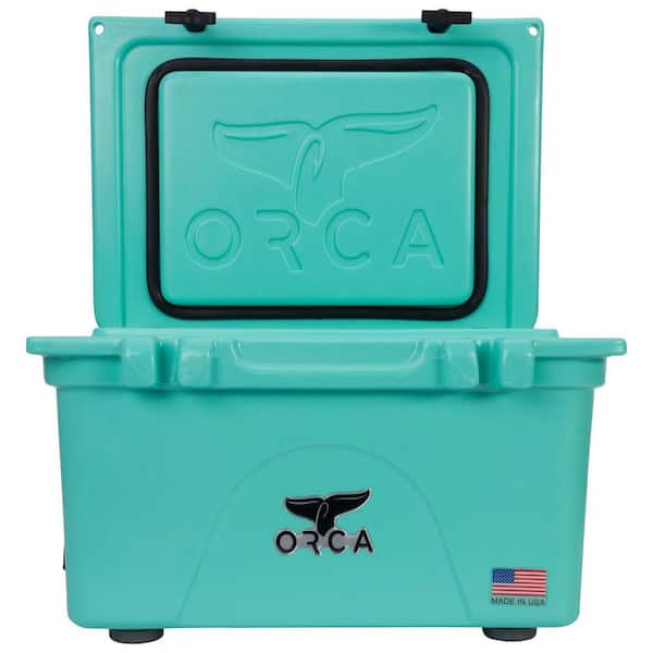 ORCA Seafoam/Seafoam 26 Qt. Cooler ORCSF/SF026 - The Home Depot