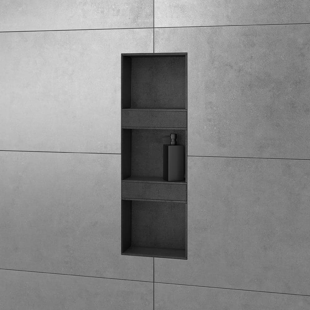 Durable Waterproof Shower Niche with Adjustable Shelves