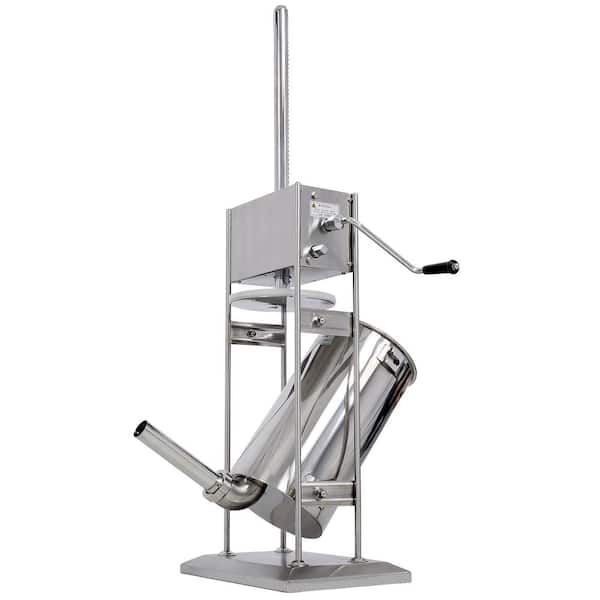 20 lbs. Stainless Steel Meat Filler Vertical Sausage Stuffer 20 lbs. Stainless Steel Meat Filler Vertical Sausage Stuffer
