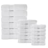 Home Decorators Collection Ultra Plush Soft Cotton Bright White 18-Piece Bath  Towel Set 18 Piece Bright White - The Home Depot