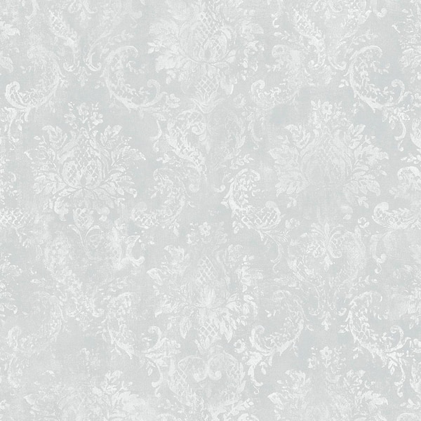 Norwall Canvas Damask Vinyl Roll Wallpaper (Covers 55 sq. ft.)