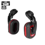 BOLT Earmuffs with Noise Reduction Rating of 24 dB