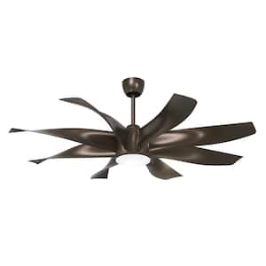 MINKA-AIRE Dream Star 60 in. Integrated LED Indoor Graphite Steel 