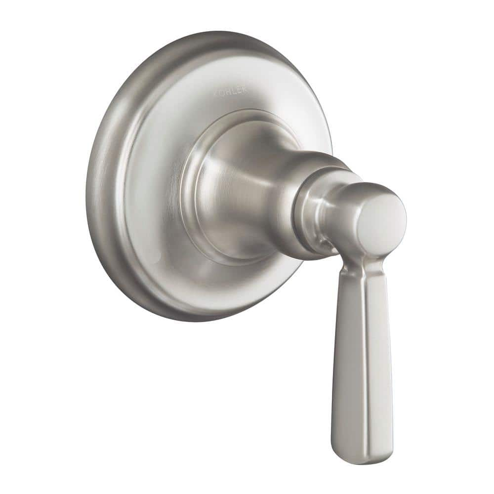 Kohler Bancroft 1 Handle Transfer Valve Trim Kit In Vibrant Brushed Nickel Valve Not Included 2640