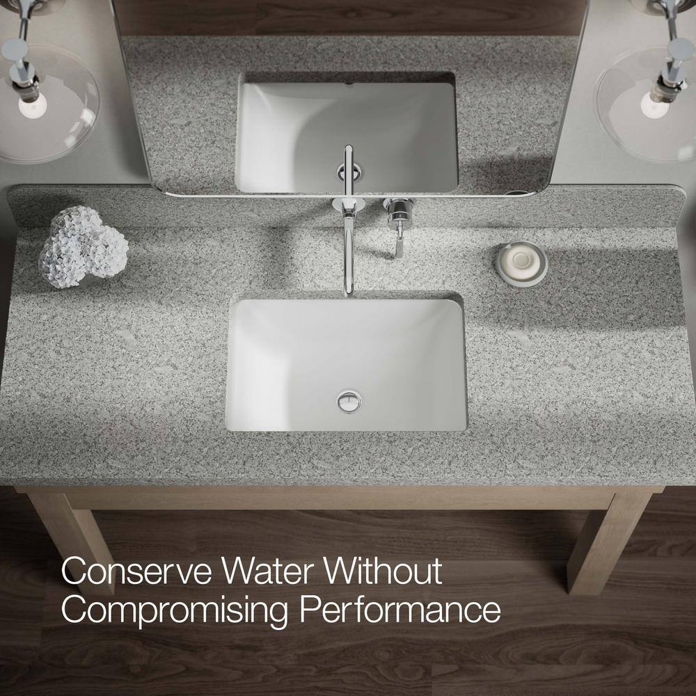 Tone Polished Chrome Single-Handle Wall-Mount Bathroom Faucet