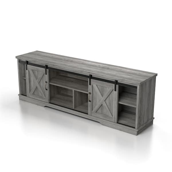 Peana TV - Standbase-180 SILVER (180 cms de altura). Gris 