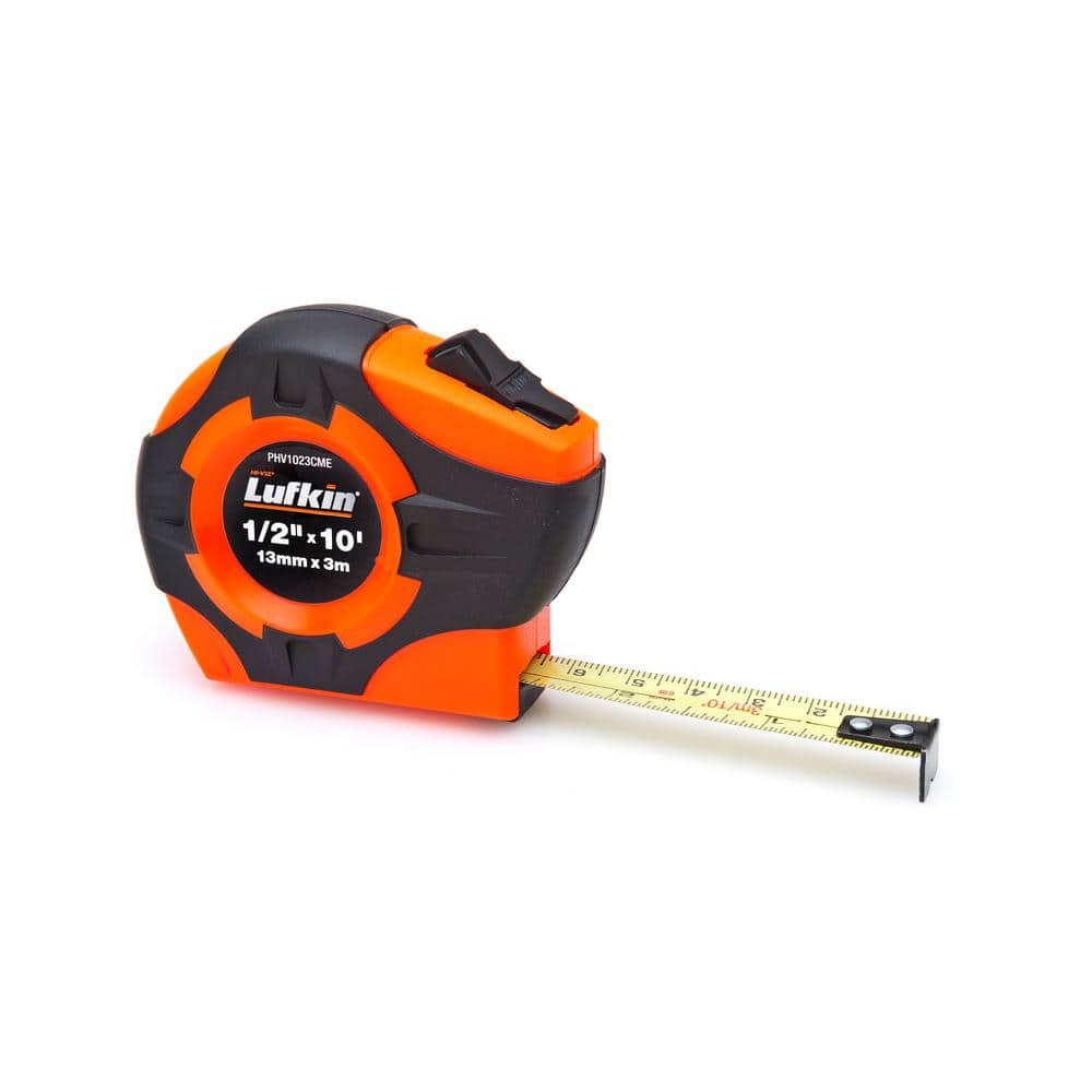 Retractable Metal Tape Measure 10ft/3m - Both Imperial and Metric Scale