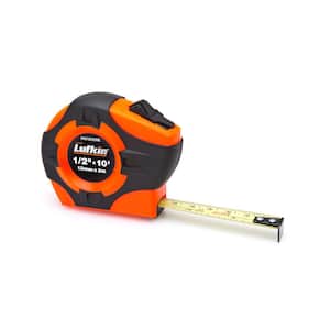 1/2 in.x 3m/10 ft. P1000 Series SAE/Metric Yellow Clad A30 Blade Power Return Tape Measure