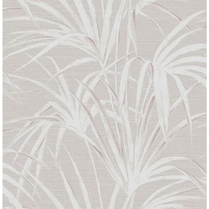 Song Grey Fountain Palm Paper Strippable Roll Wallpaper (Covers 56.4 sq. ft.)