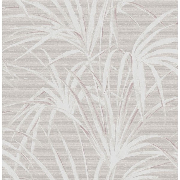 Beacon House Song Grey Fountain Palm Paper Strippable Roll Wallpaper (Covers 56.4 sq. ft.)
