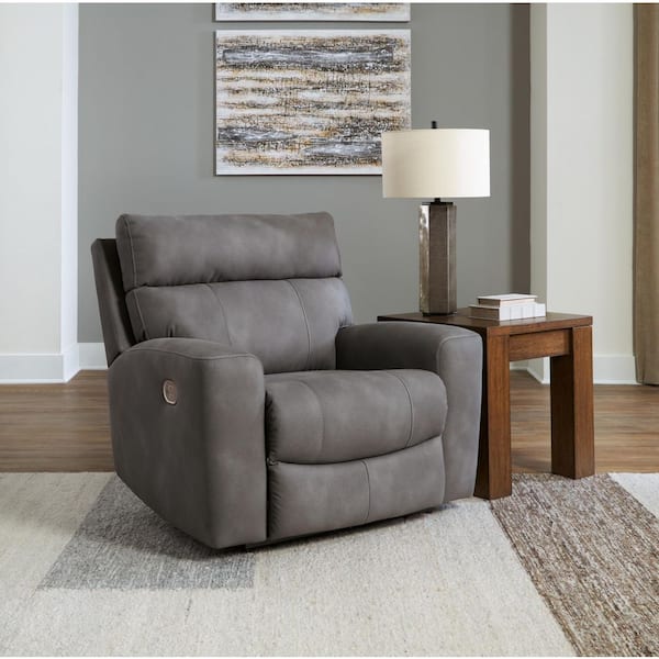 Signature DESIGN BY ASHLEY Next-Gen Durapella Gray Faux Leather