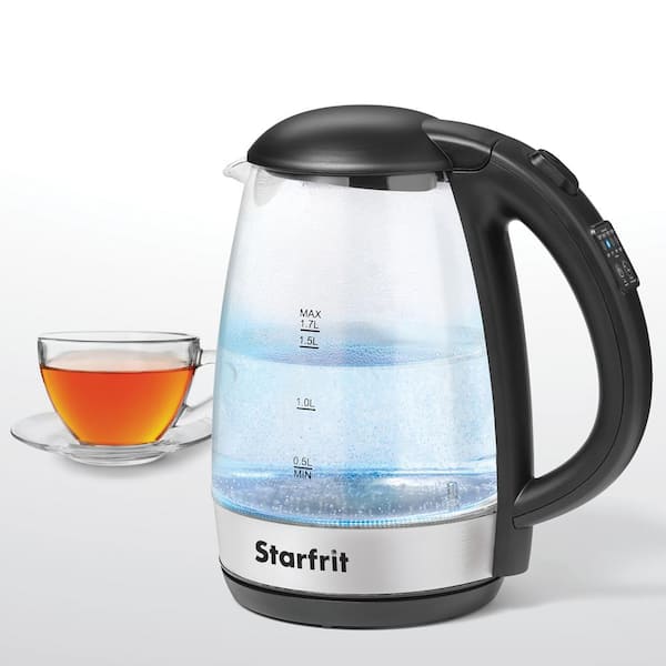 Ovente Electric Water Kettle 1.7 Liter with Premium Matte Stainless Steel KS777