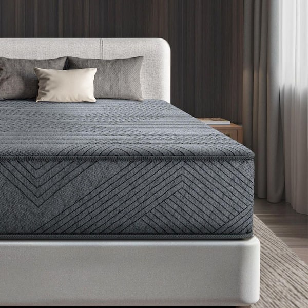 Cooling Innerspring Full Medium Memory Foam 12 in. Bed-in-a-Box Mattress