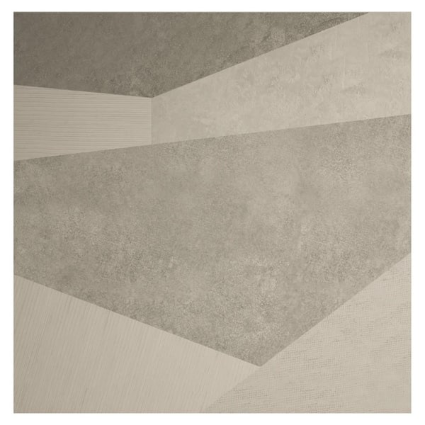 Ivy Hill Tile Rumor Gray 4 in. x 0.39 in. Matte Porcelain Floor and Wall Tile Sample