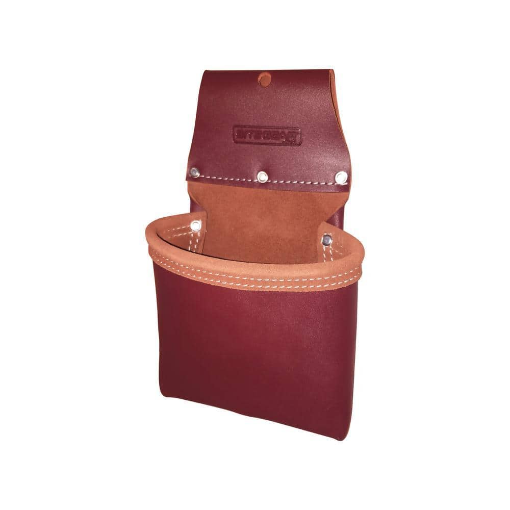 SITE GEAR Compact Pro Leather 8 in. Utility Bag