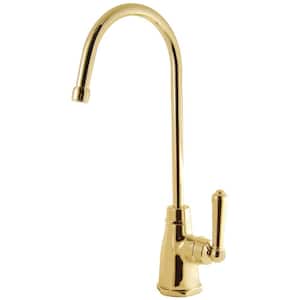 Magellan Water Filtration Single Handle Beverage Faucet in Polished Brass