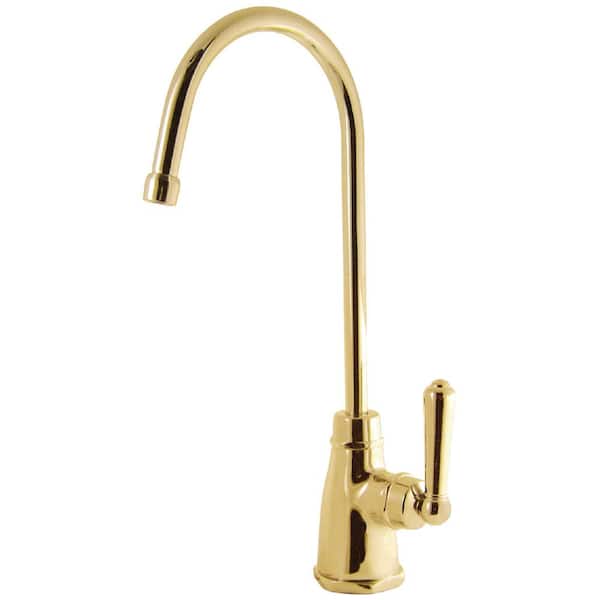 Kingston Brass Magellan Water Filtration Single Handle Beverage Faucet in Polished Brass