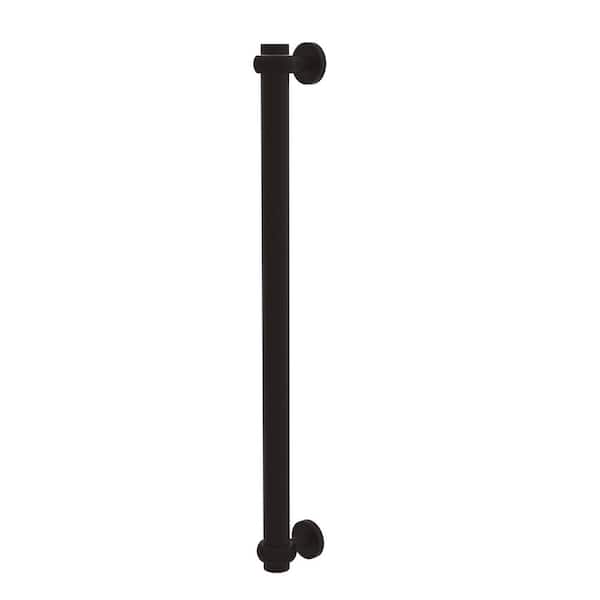 Allied Brass 18 in. Center-to-Center Refrigerator Pull with Twisted Aents in Oil Rubbed Bronze