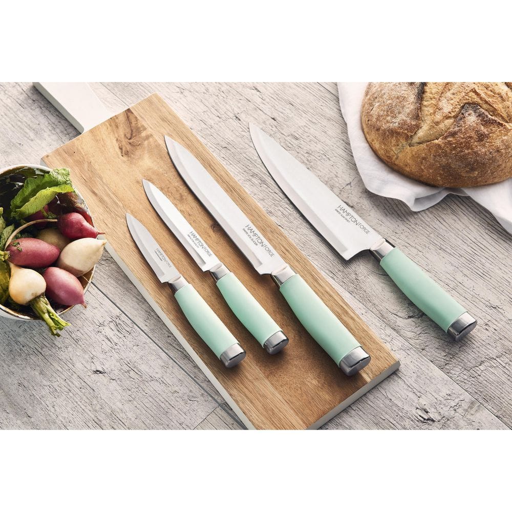 Hampton Forge Hampton Forge Epicure Pistachio - 17 Piece Knife Block Set