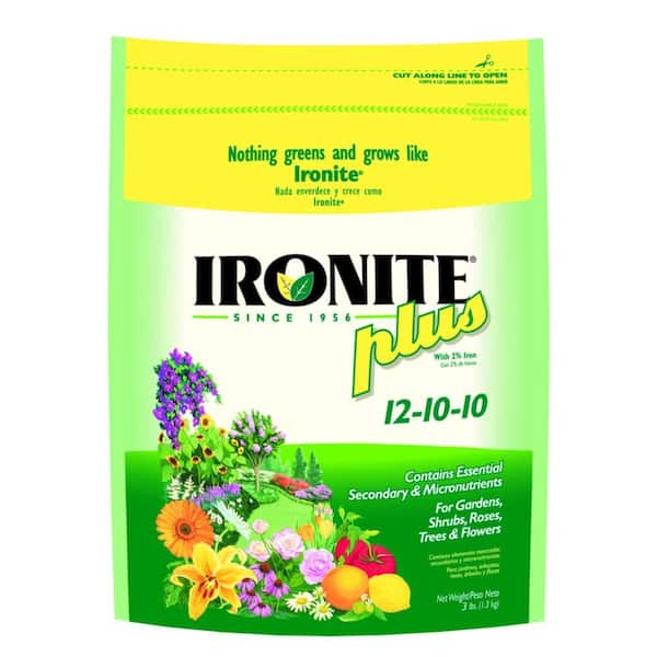 Ironite Plus 3 lb. 12-10-10 Plant Food