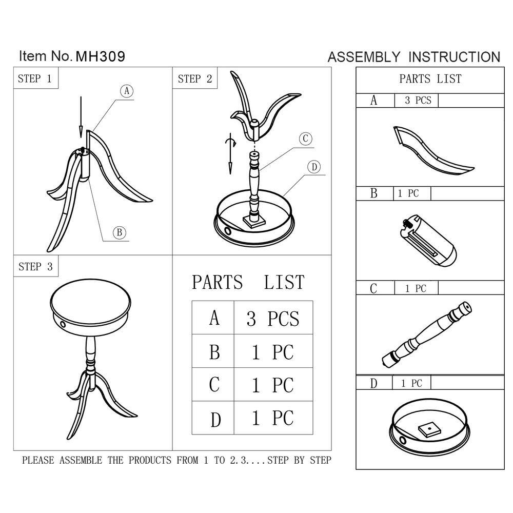 Cherry End Table - thumbnail 5