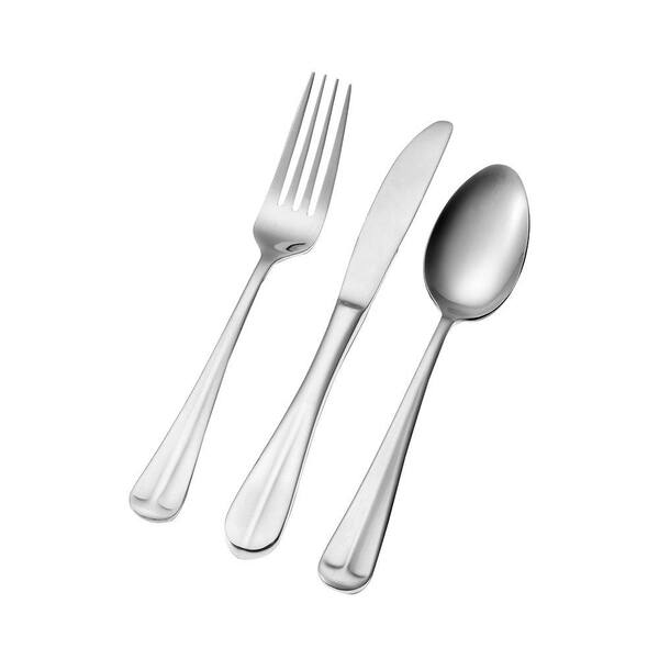 Hampton Forge Lexington 48-Piece Flatware Set in Stainless Steel for 8