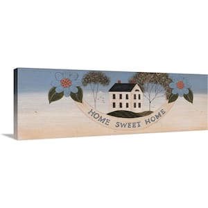 "Home Sweet Home" by Warren Kimble Canvas Wall Art