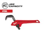 12 in. Steel Offset Hex Pipe Wrench