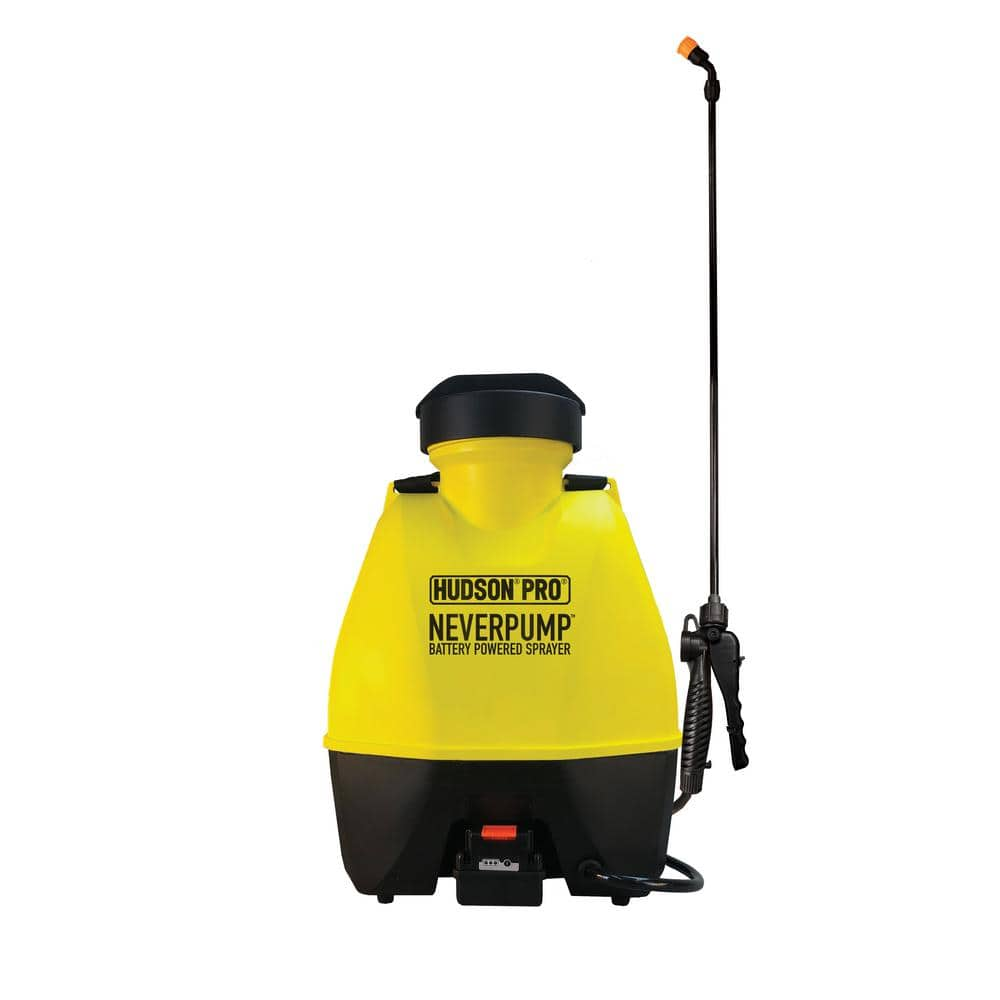 4 Gal Lithium Ion Battery Powered Backpack Sprayer 19001 The Home Depot