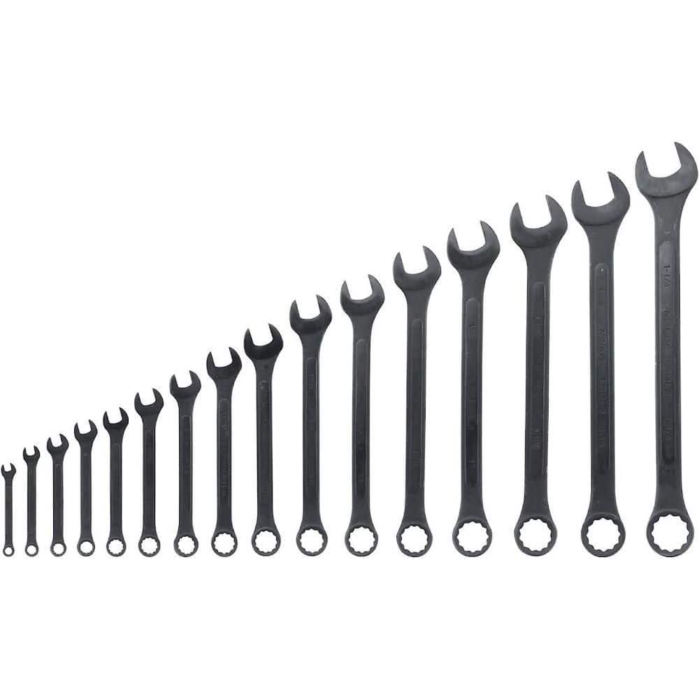 NEIKO 16-Piece Jumbo Combination Wrench Set, 1/4 in. to 1-1/4 in