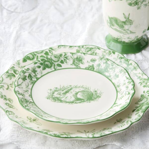 Certified International Le Jardin 8.5 in. Green Assorted Salad