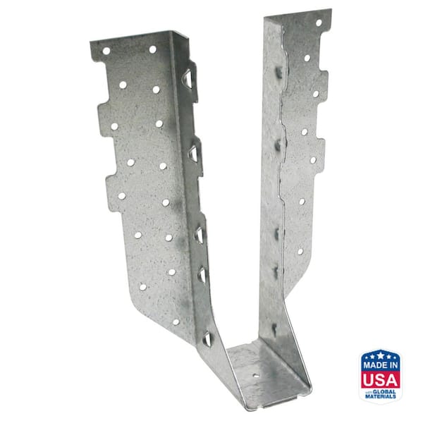 HUS Galvanized Face-Mount Joist Hanger for 1-3/4 in. x 9-1/2 in. Engineered Wood