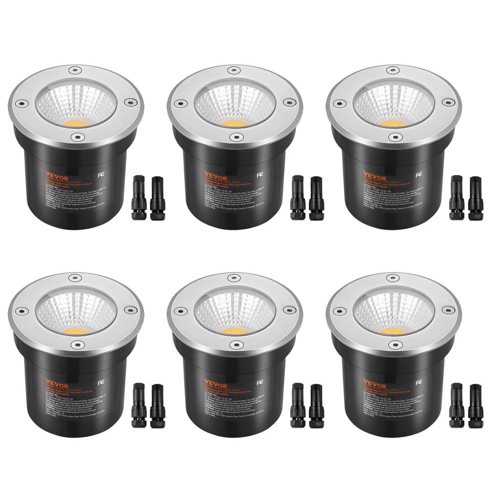 Low Voltage LED Pathway In-Ground Lights Multipack