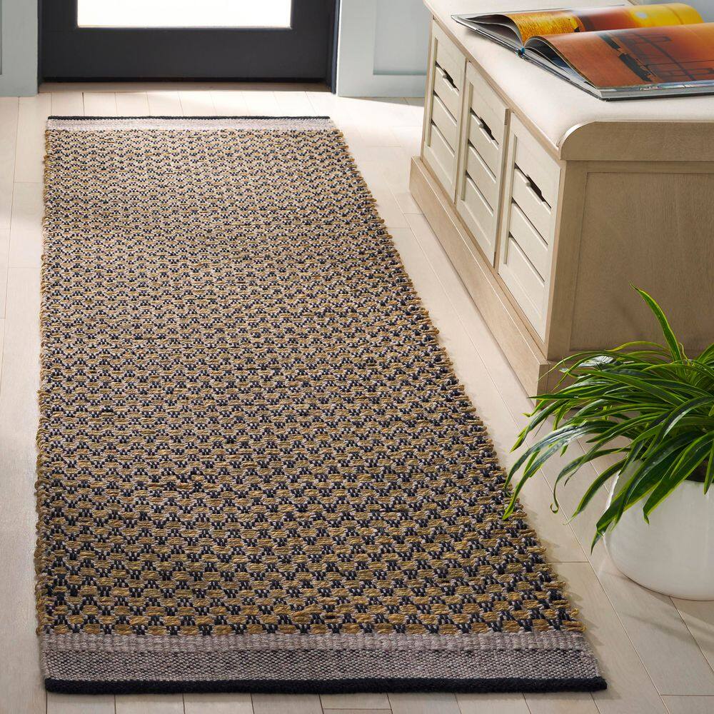 Natural Fiber 2 X 8 Natural/Black Geometric Runner Rug price history on PriceWatchPro