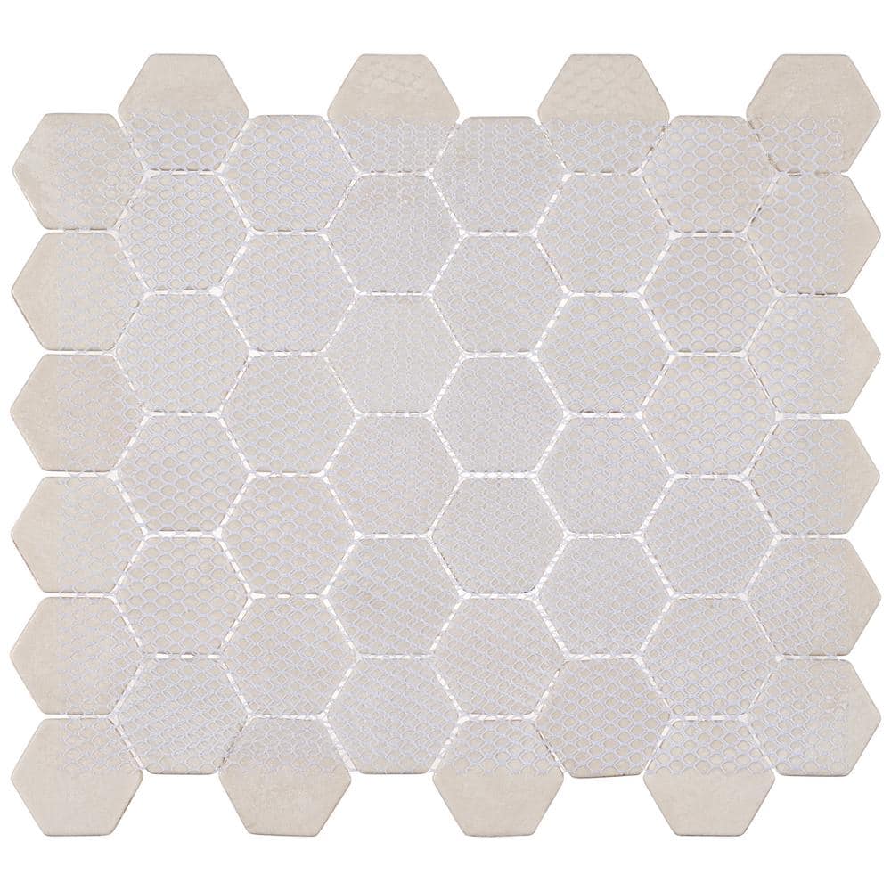 Walnut Brown Glass Honeycomb Mosaic Tile for Kitchen and Bathroom