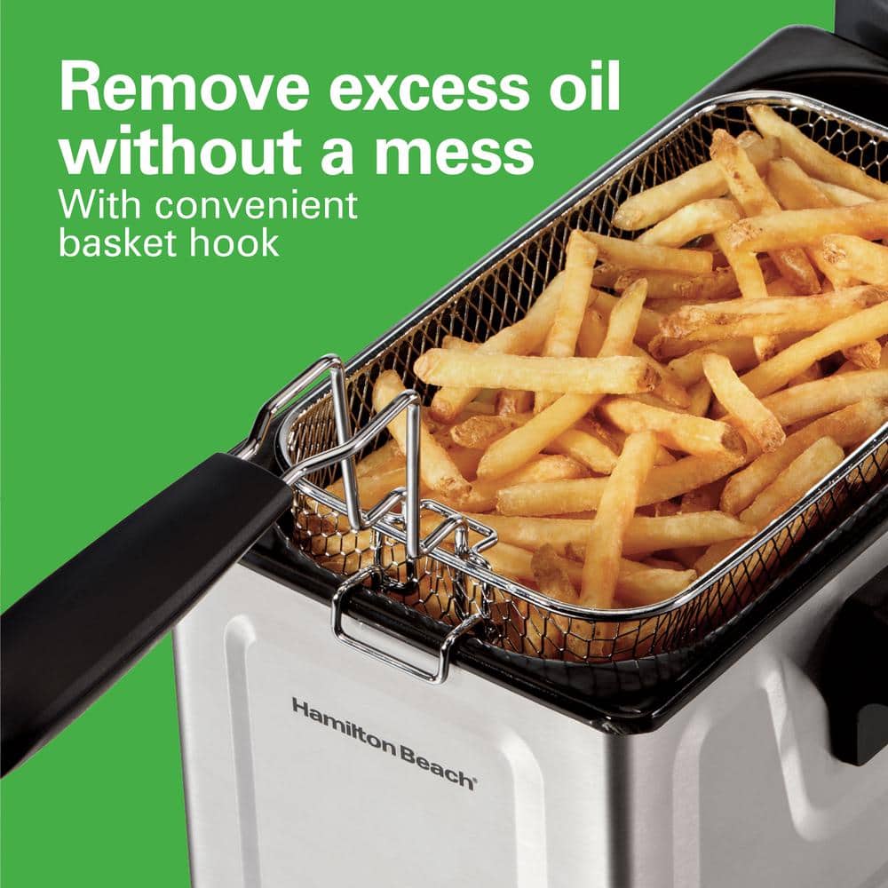 2 Qt. Stainless Steel Deep Fryer