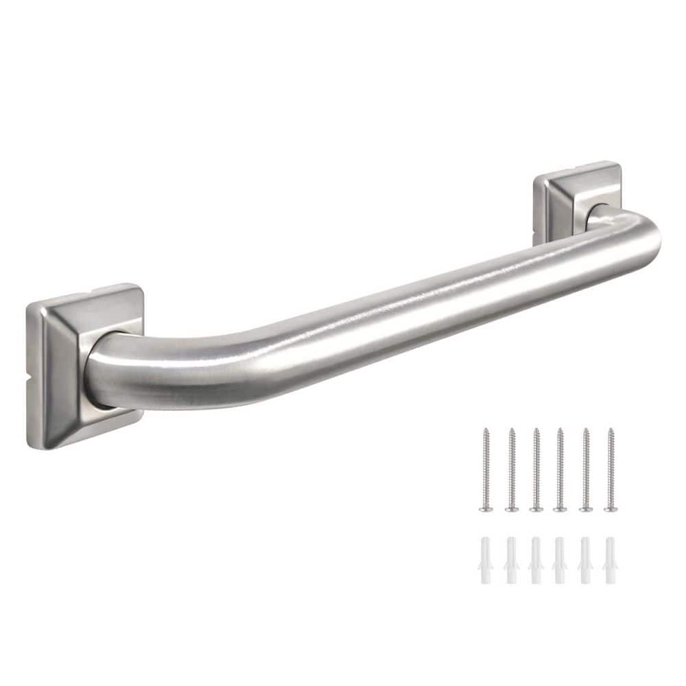 24 in. Stainless Steel Bathroom Grab Bars, Bathtubs and Showers Toilet Handle, 500 lbs. Capacity, Easy to Install price history on PriceWatchPro