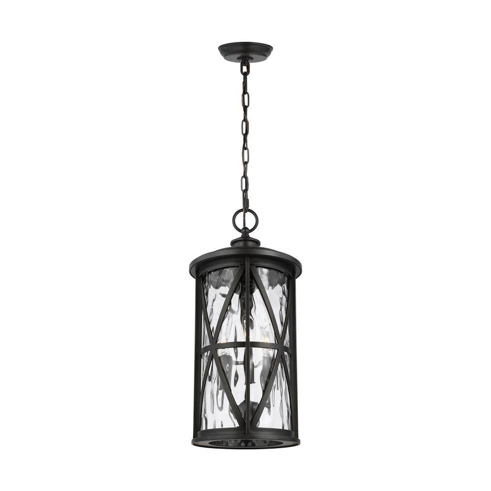 Generation Lighting Millbrooke Medium 3Light Antique Bronze Hanging