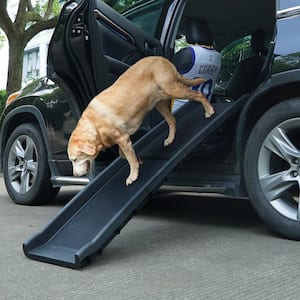 Portable Dog Ramp for Cars Trucks SUVs 61 in. L