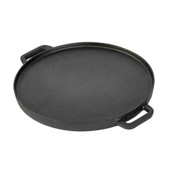 Basic Essentials 12 In Pre Seasoned, Round Griddle Plate