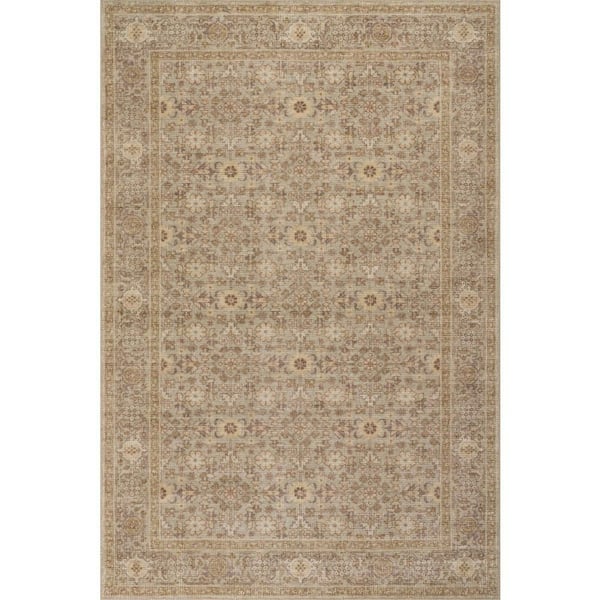 Maela Hand Tuffted Wool Beige 6 ft. x 9 ft. Indoor Area Rug