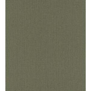 Hoshi Green Woven Vinyl Wallpaper Roll