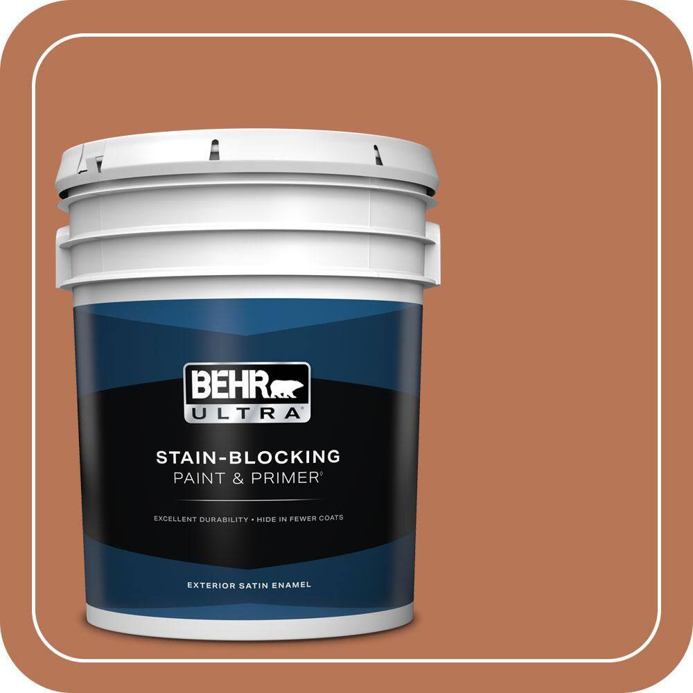 5 gal. Home Decorators Collection #HDC-AC-06 Campfire Blaze Satin Enamel Exterior Paint & Primer price history on PriceWatchPro
