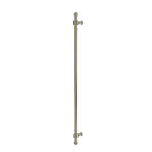 Retro Dot Collection 18 in. Center-to-Center Beaded Refrigerator Pull in Polished Nickel