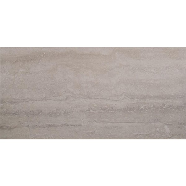 MSI Trevi Gris 12 in. x 24 in. Glazed Porcelain Floor and Wall Tile