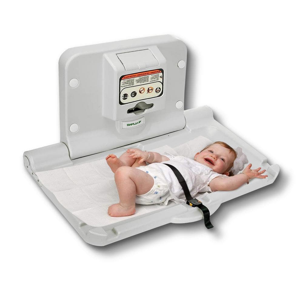 Compact Horizontal Baby Changing Station