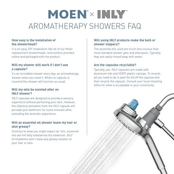 Shower Renovation: 6 Affordable Luxury Spa Shower Accessories – Aroma Sense  USA