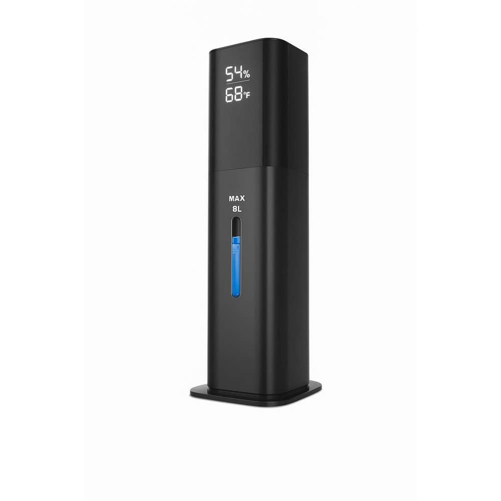 2.11 gal. Plastic (ABS) Ultrasonic Cool Mist Tabletop Humidifier with Timer Humidistat 3 Speeds 360° Nozzle price history on PriceWatchPro