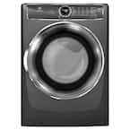8.0 cu. ft. Electric Dryer with Steam, Predictive Dry in Titanium, ENERGY STAR